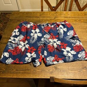 Big and tall swim trunks